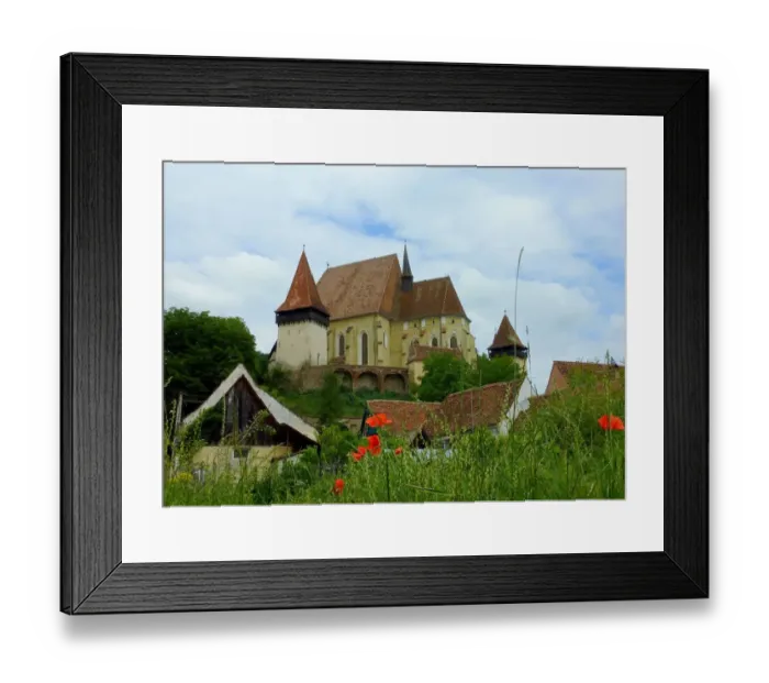 Framed Print : The fortified church of Biertan Framed Print : The fortified church of Biertan