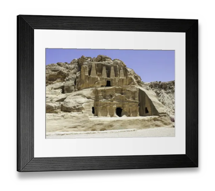 Framed Print : Bab al-Siq Triclinium