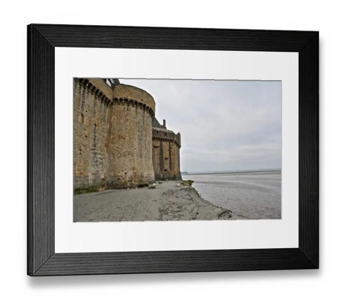 Framed Print : Small Chapel of Mont Saint-Michel of Normany region in France Framed Print : Small Chapel of Mont Saint-Michel of Normany region in France