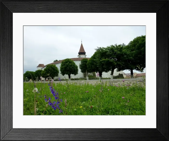 Framed Print : Fortified church in Prejmer Framed Print : Fortified church in Prejmer
