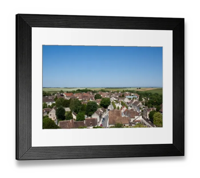 Framed Print : View of Provins Framed Print : View of Provins