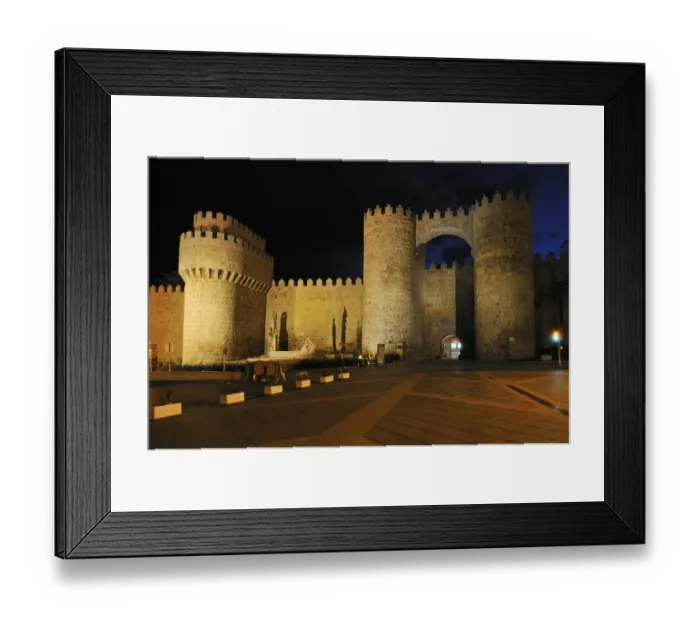 Framed Print : Puerta del Alcazar, medieval city wall of Avila, Unesco World Heritage Site, Castillia y Leon oder Castile and Leon, Spain, Europe Framed Print : Puerta del Alcazar, medieval city wall of Avila, Unesco World Heritage Site, Castillia y Leon oder Castile and Leon, Spain, Europe