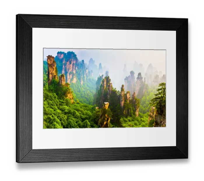 Framed Print : Prince mountain, Zhangjiajie China Framed Print : Prince mountain, Zhangjiajie China