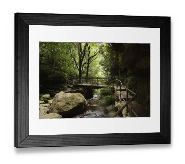 Framed Print : Leura cascades, Blue Mountains Framed Print : Leura cascades, Blue Mountains