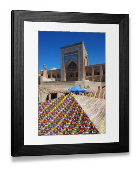 Framed Print : Khiva, Uzbekistan Framed Print : Khiva, Uzbekistan