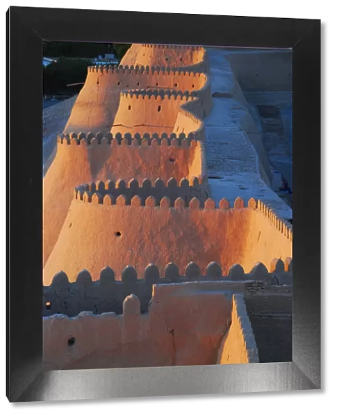 City wall, Khiva, Uzbekistan
