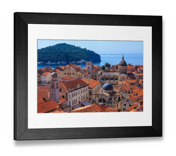 Framed Print : Dubrovnik. UNESCO World Heritage Site Dubrovnik Framed Print : Dubrovnik. UNESCO World Heritage Site Dubrovnik