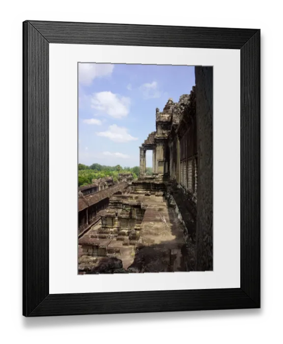 Framed Print : Angkor Wat, Upper Level Framed Print : Angkor Wat, Upper Level