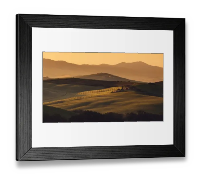 Framed Print : The hills of Tuscany Framed Print : The hills of Tuscany