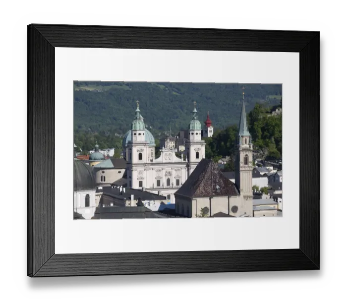 Framed Print : Salzburg Cathedral, Salzburg, Austria Framed Print : Salzburg Cathedral, Salzburg, Austria