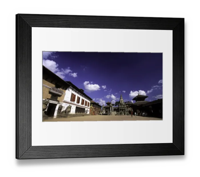 Framed Print : Bhaktapur Durbar Square Framed Print : Bhaktapur Durbar Square