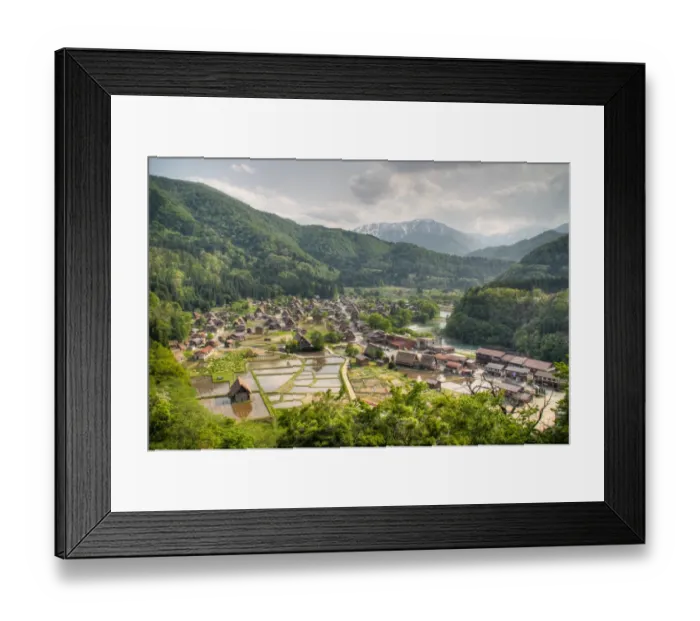 Framed Print : Shirakawago Framed Print : Shirakawago