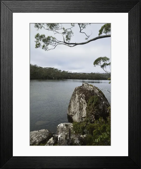 Framed Print : Lake Dobson, Mount Field National Park Framed Print : Lake Dobson, Mount Field National Park