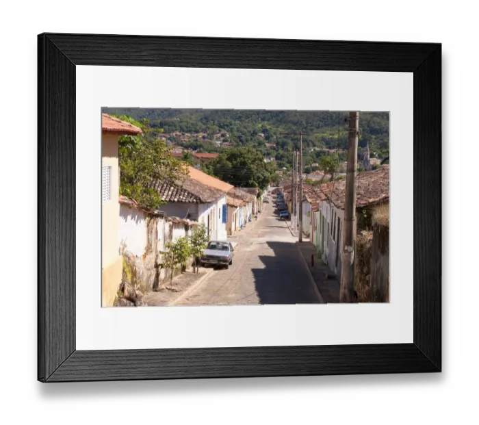 Framed Print : Historica city of Goias Brazil Framed Print : Historica city of Goias Brazil