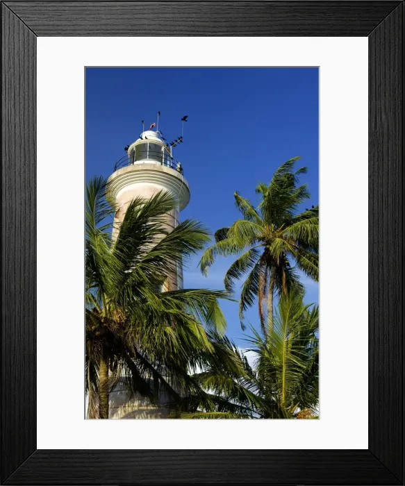 Framed Print : Lighthouse in Galle Framed Print : Lighthouse in Galle