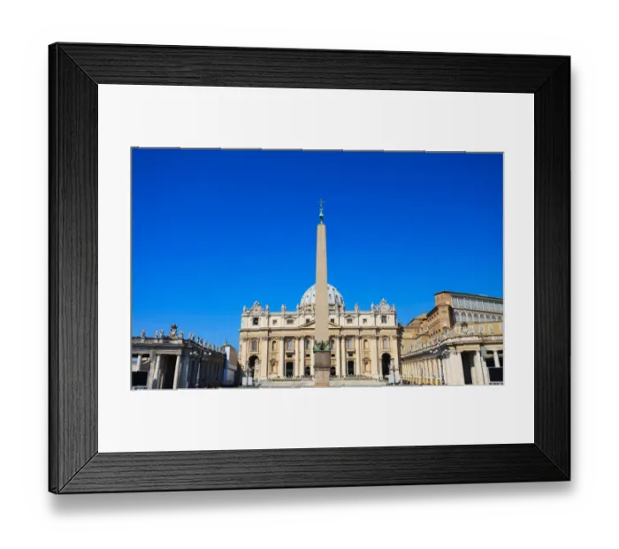 Framed Print : Basilica di San Pietro, Vatican Framed Print : Basilica di San Pietro, Vatican