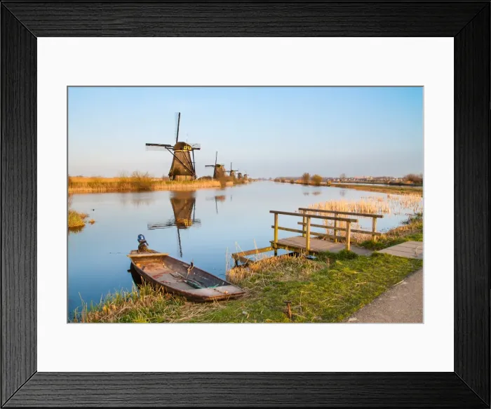 Framed Print : Windmills