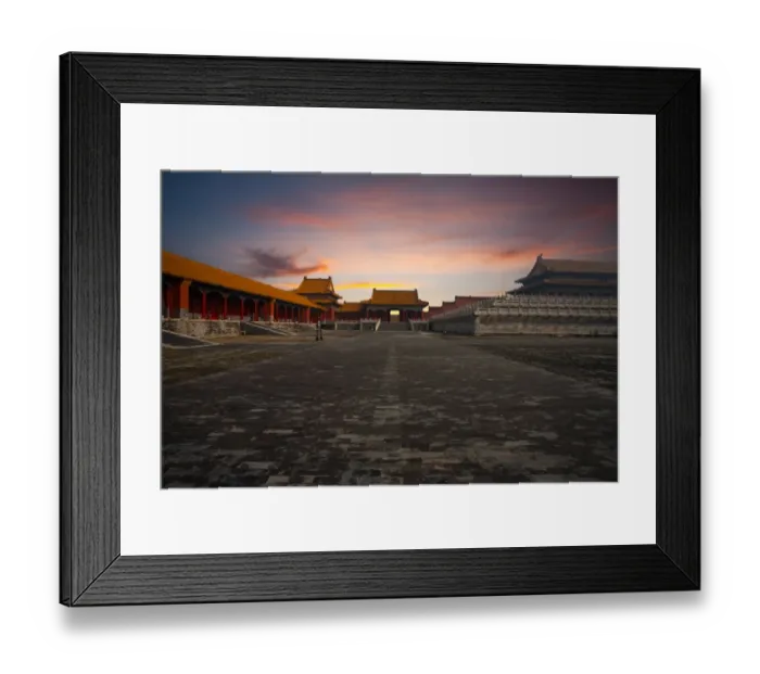 Framed Print : Sunrise Gate Forbidden City Supreme Harmony Framed Print : Sunrise Gate Forbidden City Supreme Harmony