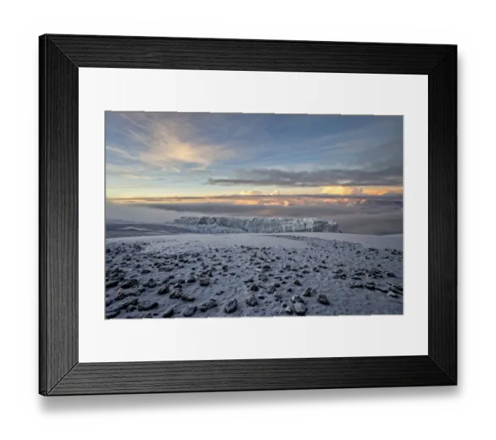 Framed Print : Kilimanjaro Sunrise, Africa Framed Print : Kilimanjaro Sunrise, Africa