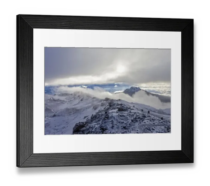 Framed Print : Kilimanjaro Sunrise, Africa Framed Print : Kilimanjaro Sunrise, Africa