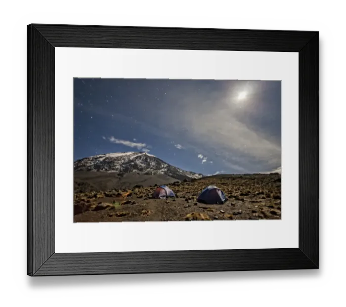 Framed Print : Kilimanjaro, Africa Framed Print : Kilimanjaro, Africa
