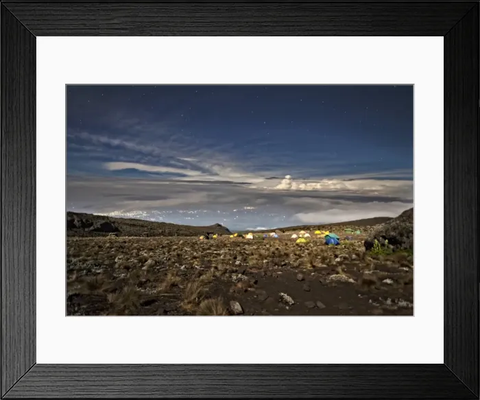Framed Print : Kilimanjaro, Africa Framed Print : Kilimanjaro, Africa