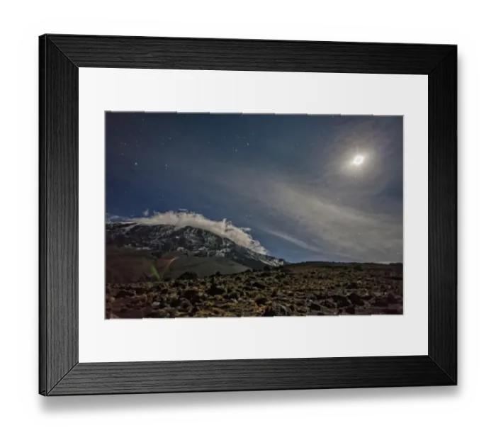 Framed Print : Kilimanjaro, Africa Framed Print : Kilimanjaro, Africa