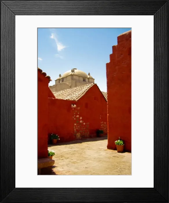 Framed Print : Santa Catalina Convent / Monastery (Arequipa) Framed Print : Santa Catalina Convent / Monastery (Arequipa)