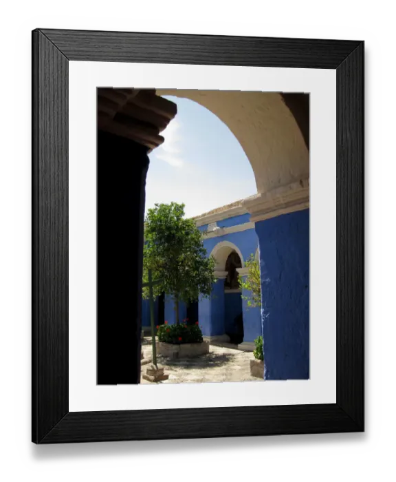 Framed Print : Santa Catalina Convent / Monastery (Arequipa) Framed Print : Santa Catalina Convent / Monastery (Arequipa)
