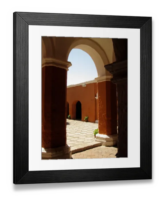 Framed Print : Santa Catalina Convent / Monastery (Arequipa) Framed Print : Santa Catalina Convent / Monastery (Arequipa)