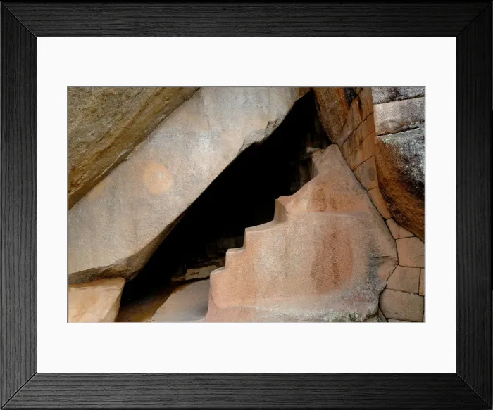 Framed Print : Sonnentempel, Temple Of The Condor Framed Print : Sonnentempel, Temple Of The Condor