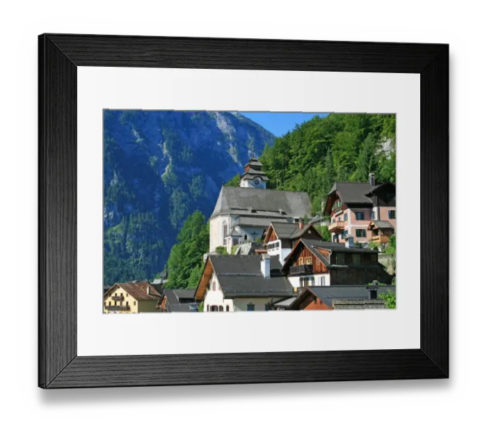 Framed Print : Hallstatt Framed Print : Hallstatt