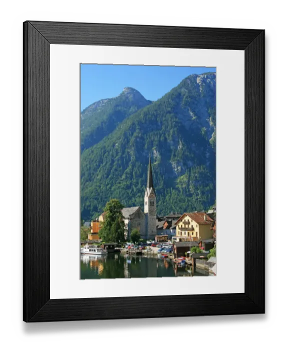 Framed Print : Hallstatt Framed Print : Hallstatt