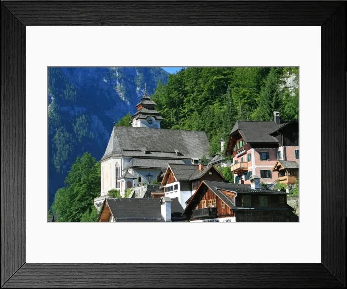 Framed Print : Hallstatt Framed Print : Hallstatt