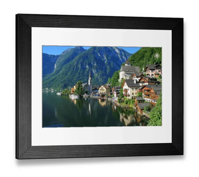 Framed Print : Hallstatt Framed Print : Hallstatt