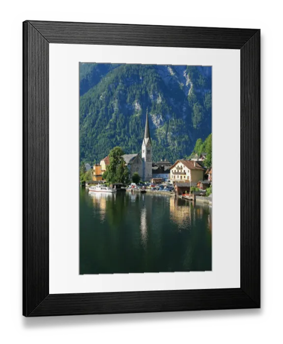 Framed Print : Hallstatt Framed Print : Hallstatt