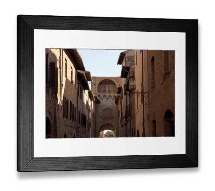 Framed Print : San Giminiano Framed Print : San Giminiano