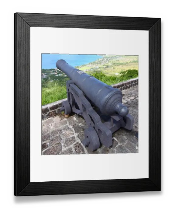 Framed Print : Brimstone Hill Fortress - St Kitts