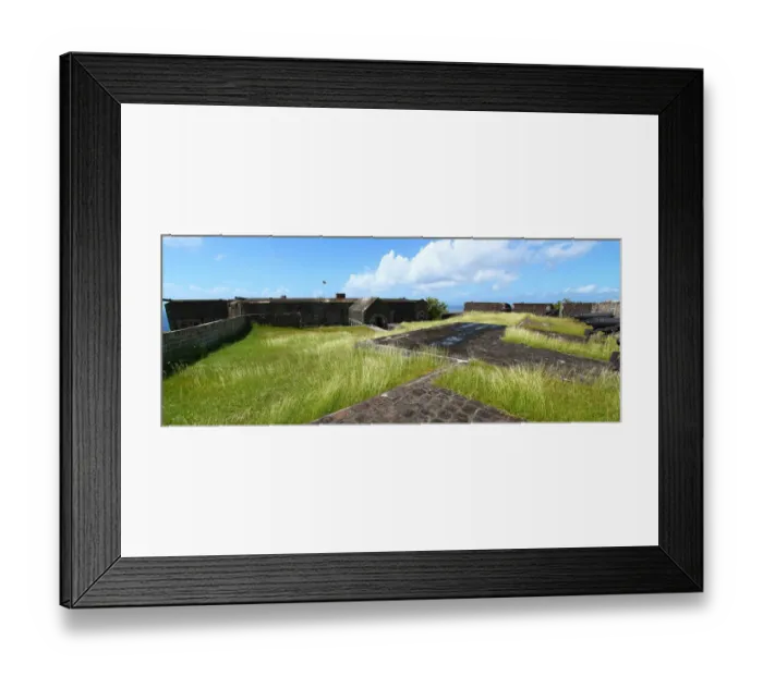 Framed Print : Brimstone Hill Fortress - St Kitts Framed Print : Brimstone Hill Fortress - St Kitts