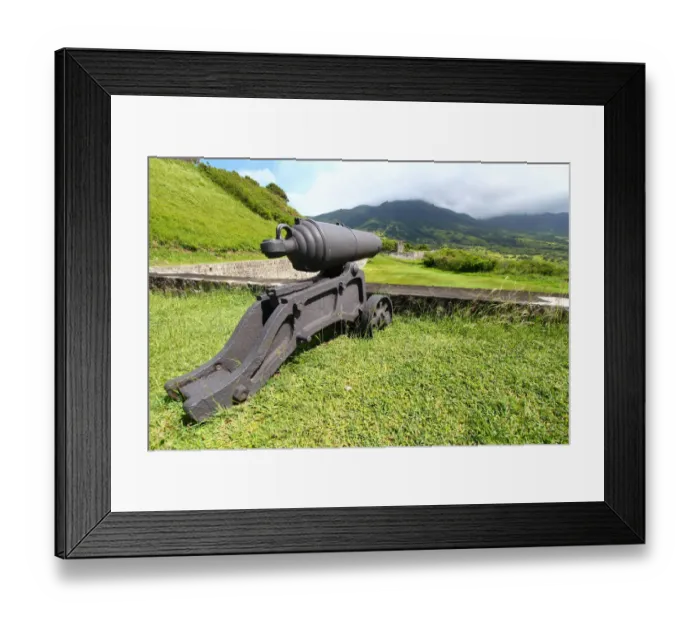Framed Print : Brimstone Hill Fortress - St Kitts