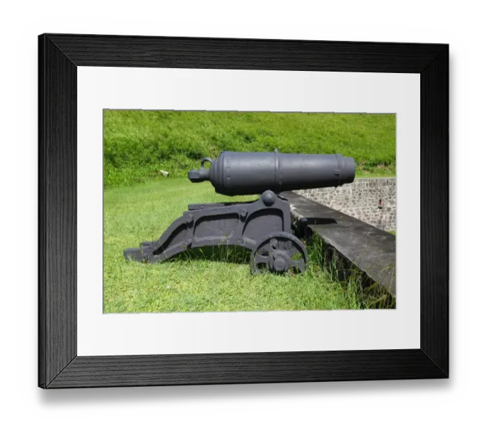 Framed Print : Brimstone Hill Fortress - St Kitts