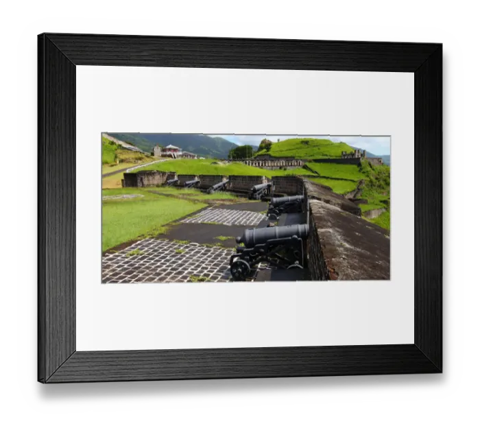 Framed Print : Brimstone Hill Fortress - St Kitts Framed Print : Brimstone Hill Fortress - St Kitts