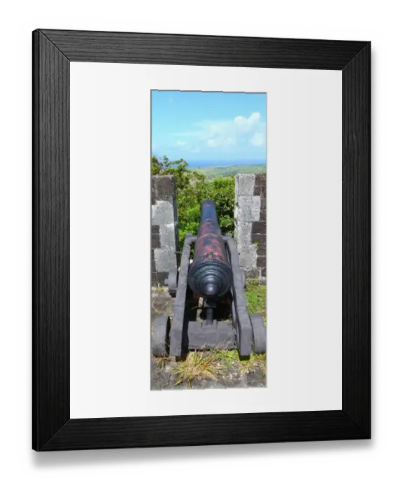 Framed Print : Brimstone Hill Fortress - St Kitts Framed Print : Brimstone Hill Fortress - St Kitts