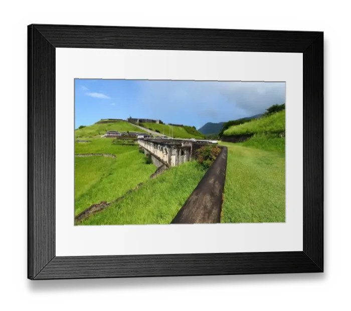 Framed Print : Brimstone Hill Fortress - St Kitts Framed Print : Brimstone Hill Fortress - St Kitts