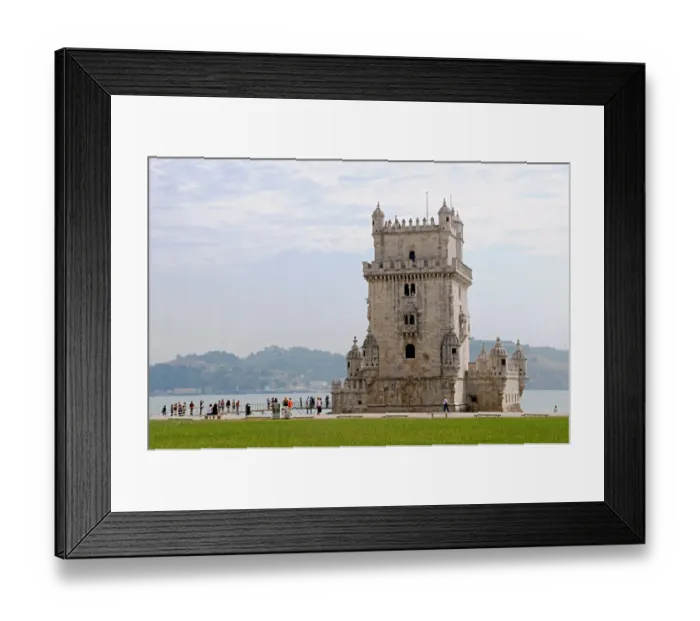 Framed Print : Belemsky turret on the river Tagus in Lisbon Framed Print : Belemsky turret on the river Tagus in Lisbon