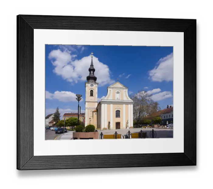 Framed Print : Church of St. Lawrence, cultural heritage, Masaryk square, HodonAzAin, HodonAzAin district, South Moravia region, Czech Republic, Europe Framed Print : Church of St. Lawrence, cultural heritage, Masaryk square, HodonAzAin, HodonAzAin district, South Moravia region, Czech Republic, Europe