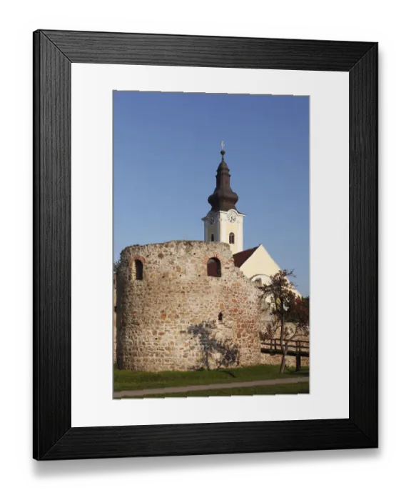 Framed Print : Roman fort, Favianis Roman settlement, Church of St. Stephan, Mautern on the Danube river, Wachau valley, Mostviertel region, Lower Austria, Austria, Europe Framed Print : Roman fort, Favianis Roman settlement, Church of St. Stephan, Mautern on the Danube river, Wachau valley, Mostviertel region, Lower Austria, Austria, Europe