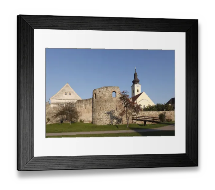 Framed Print : Roman fort, Favianis Roman settlement, Church of St. Stephan, Mautern on the Danube river, Wachau valley, Mostviertel region, Lower Austria, Austria, Europe Framed Print : Roman fort, Favianis Roman settlement, Church of St. Stephan, Mautern on the Danube river, Wachau valley, Mostviertel region, Lower Austria, Austria, Europe