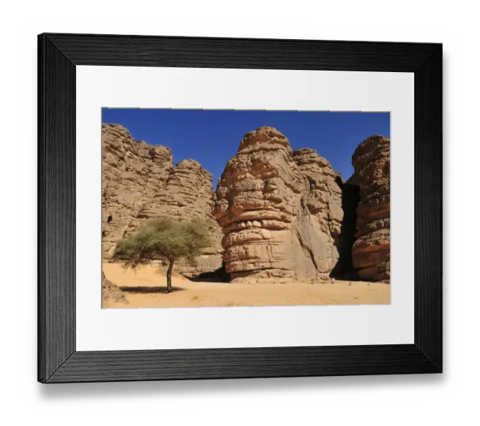 Framed Print : Sandstone rock formation at Tikobaouine, Tassili n Ajjer National Park, Unesco World Heritage Site, Wilaya Illizi, Algeria, Sahara, North Africa Framed Print : Sandstone rock formation at Tikobaouine, Tassili n Ajjer National Park, Unesco World Heritage Site, Wilaya Illizi, Algeria, Sahara, North Africa