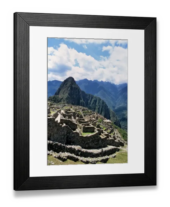 Framed Print : Machu Picchu Framed Print : Machu Picchu